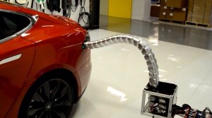 Tesla prototype charger