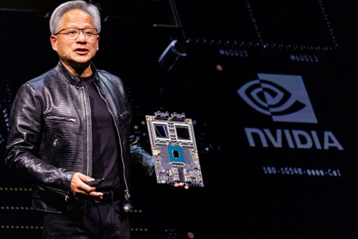 Image of Nvidia CEO Jensen Huang