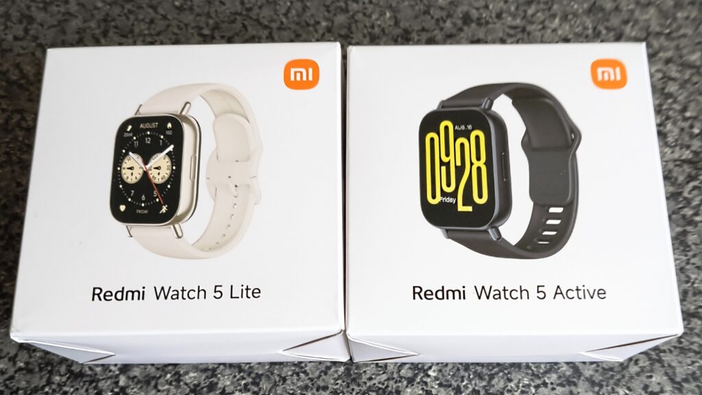 Redmi Watch 5 Lite vs Redmi Watch 5 Active