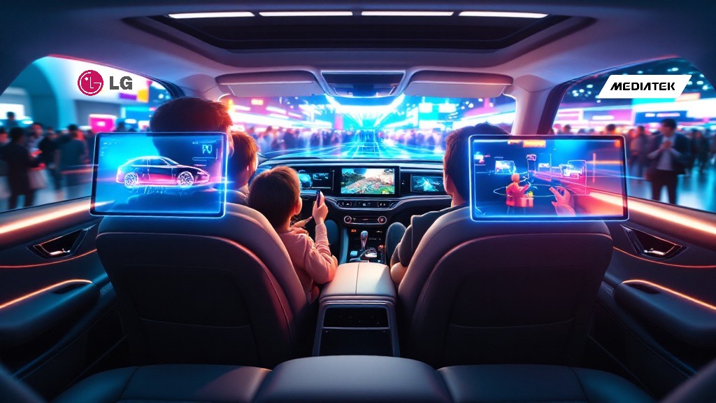 LG and MediaTek Unveil Groundbreaking Android In-Car OS at Auto Shanghai
