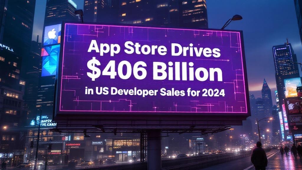 App Store Drives $406 Billion in US Developer Sales for 2024