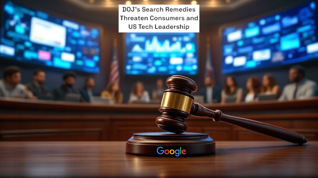 DOJ's Search Remedies Threaten Consumers and US Tech Leadership