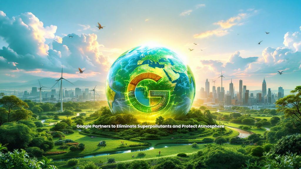 Google Partners to Eliminate Superpollutants and Protect Atmosphere