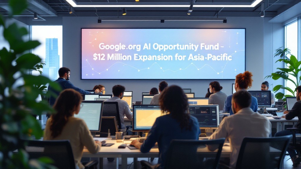 Google.org Expands AI Opportunity Fund to Boost Asia Pacific Workforce