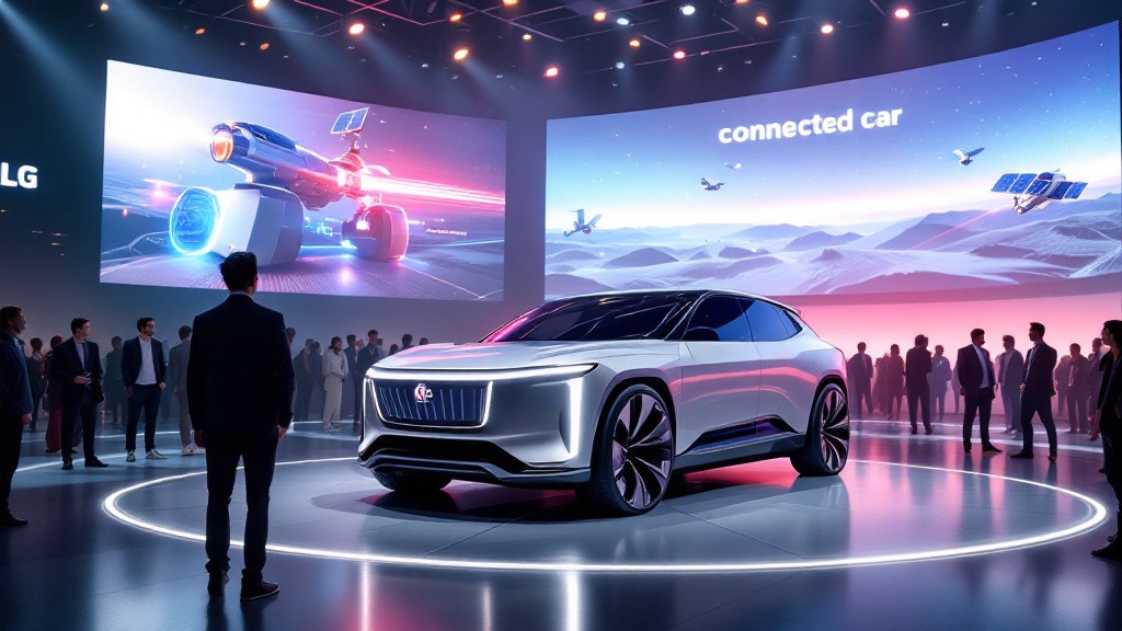 LG Unveils Satellite-Powered Connected Car Solution at 2025 Conference