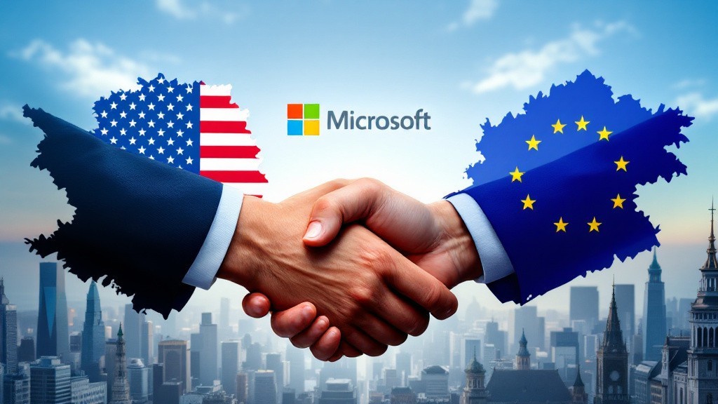 Microsoft Affirms Commitment to European Laws Amid Rising US-EU Tensions