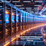 Microsoft Reveals Full Environmental Impact of Datacenter Cooling Methods