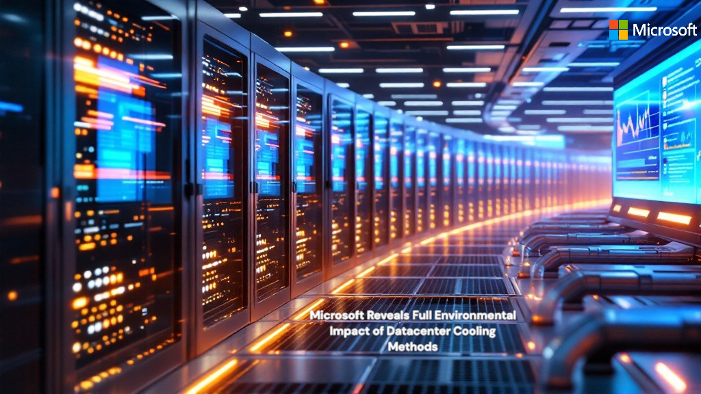 Microsoft Reveals Full Environmental Impact of Datacenter Cooling Methods