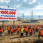 Powering AI Growth by Training 100,000 US Electrical Workers