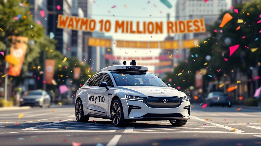 Waymo Hits 10 Million Robotaxi Rides—But How Did It Double So Fast This Year?
